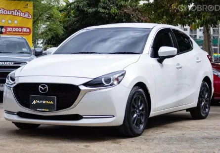 2022 Mazda2 1.3 S Leather Sedan คันนี้รถสวยสภาพเหมือนรถใหม่ ไม่แตกต่างป้ายแดง