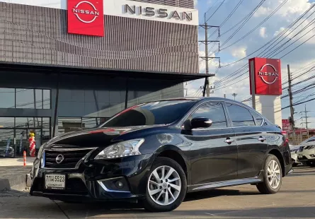 ✅ โชว์รูมนิสสันขายเอง รับรองคุณภาพ ไม่ต้องกลัวย้อมแมว Nissan Sylphy 1.6 V CVT ปี 2018