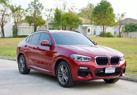 2019 BMW X4 2.0 xDrive20d M Sport 4WD SUV ไมล์น้อย มือเดียว มี BSI เหลือ 