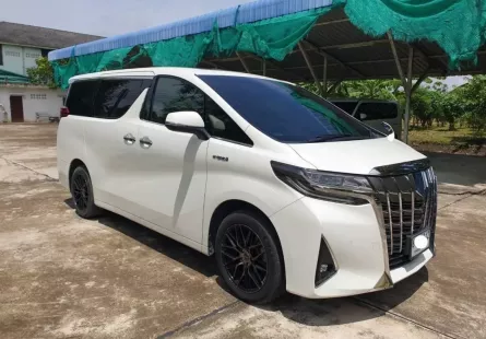 2019 Toyota ALPHARD 2.5 Hybrid E-Four 4WD รถตู้/MPV 