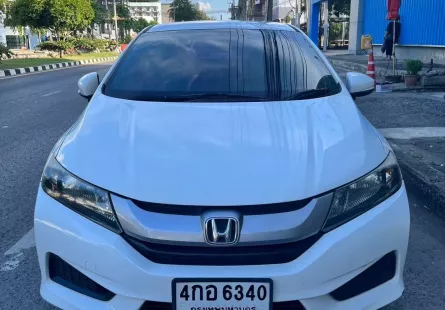 2015 Honda CITY 1.5 S i-VTEC รถเก๋ง 4 ประตู รถบ้านผู้หญิงขับ