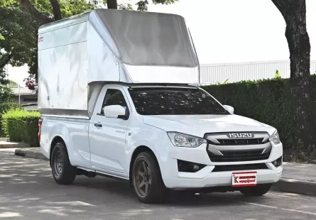 Isuzu D-Max 3.0 SPARK S 2021 กระบะตอนเดียวแถมฟรีหลังคาสแตนเลสความสูง 2.10 เมตร ไมล์ 3 หมื่นโล