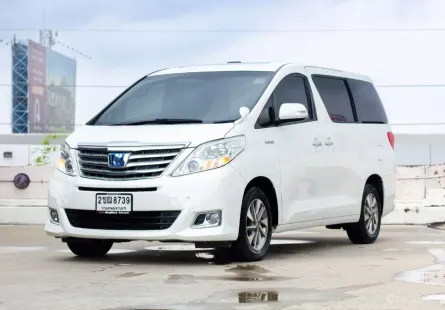 2012 Toyota ALPHARD 2.4 HYBRID รถตู้/MPV 