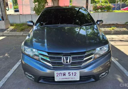 2013 Honda CITY 1.5 S i-VTEC รถเก๋ง 4 ประตู รถบ้านมือเดียว รถสภาพดี