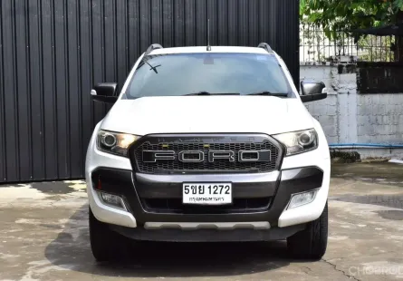 ขายรถมือสอง 2015 Ford RANGER 2.2 WildTrak รถกระบะ รถบ้านแท้ ดาวน์ 0%