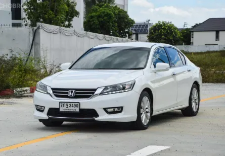 ขายรถ Honda Accord G9 ท๊อป 2.0 EL ปี 2013 สีขาวมุก