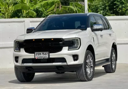 2022 Ford Everest 2.0 Bi-Turbo Titanium+ 4x2 SUV รถบ้านมือเดียว 