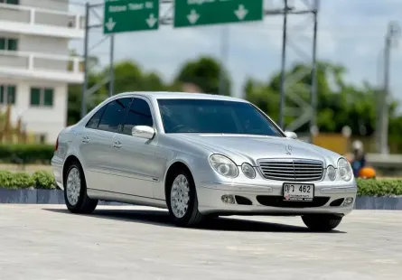 2004 Mercedes-Benz E200 Kompressor 1.8 Elegance รถเก๋ง 4 ประตู 