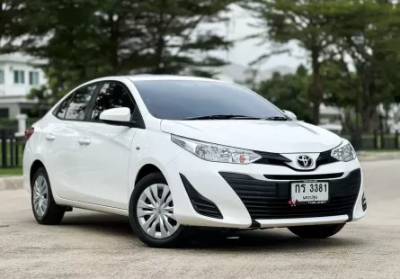 2019 Toyota Yaris Ativ 1.2 Entry รถเก๋ง 4 ประตู รถบ้านมือเดียว ไมล์แท้ เจ้าของขายเอง 