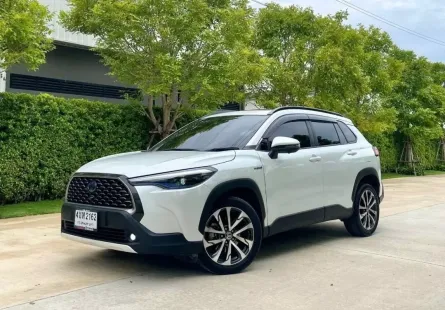 2021 จด 2024 Toyota Corolla Cross 1.8 Hybrid SUV รถบ้านแท้ 