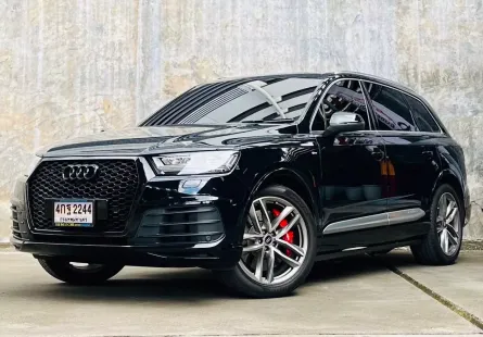 2019 Audi Q7 3.0 TFSI quattro S line 4WD SUV รถสภาพดี มีประกัน ไมล์แท้ มือเดียว 