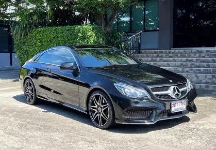 2016 BENZ E250 COUPE AMG รถมือเดียวออกศูนย์ BENZ THAI รถวิ่งน้อยเพียง 60,000 กม ไม่เคยมีอุบัติเหตุ