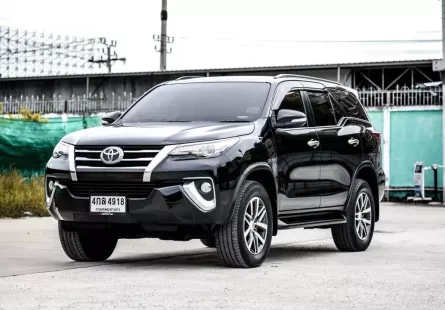 2015 Toyota Fortuner 2.4 V SUV รถบ้านมือเดียวไมล์แท้ ออกรถจบ0บาทได้