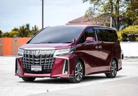 2019 Toyota ALPHARD 2.5 SC SUNROOF ออกรถง่าย รถบ้านมือเดียว ไมล์แท้