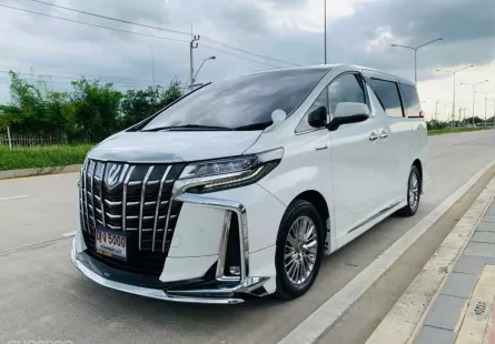 รุ่นหายาก 🚩TOYOTA ALPHARD 2.5 HYBRID SRC E-FOUR 4WD MPV 2018  