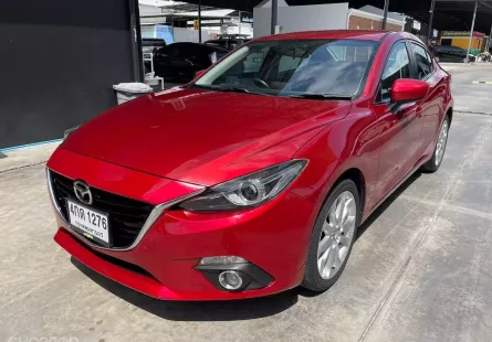 ขายรถ Mazda3 Sedan High 2.0 S Skyactive ปี 2015 สีแดง