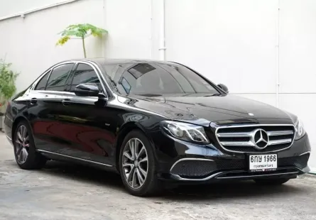 2017 Mercedes-Benz E350e 2.0 e Avantgarde รถเก๋ง 4 ประตู ไมล์แท้ รถบ้านมือเดียว 