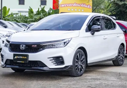 2022 Honda City 1.0 RS Hatch คันนี้รถสวยสภาพเหมือนรถใหม่ ไม่แตกต่างป้ายแดง