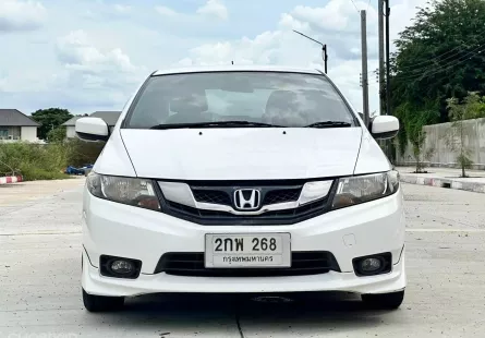 ขายรถ 2013 Honda CITY 1.5 V i-VTEC Modulo รถเก๋ง 4 ประตู รถสภาพดี เครดิตดีฟรีดาวน์