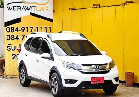 Honda BR-V 1.5 V I vtac เกียร์ auto cvt ปี 2018 รถสวยตัวถังเดิม ไม่เคยมีอุบัติเหตุ ไม่เคยจอดแช่น้ำ 