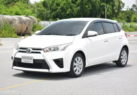 ไมล์เพียง 45,000 แท้ รับประกัน 2015 TOYOTA YARIS 1.2 G รถหน้าหลังเดิม ไม่เคยมีชนหนัก จมน้ำ พลิกคว่ำ