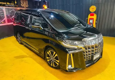 2019 Toyota ALPHARD 2.5 S C-Package รถตู้/MPV ออกรถง่าย รถสวย ไมล์แท้ 