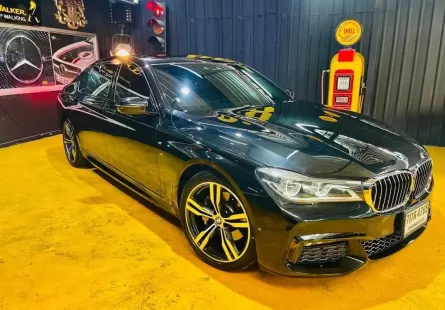 2017 BMW 730Ld 3.0 730Ld sDrive M Sport รถเก๋ง 4 ประตู รถสวย ไมล์แท้ มือเดียว ป้ายแดง 