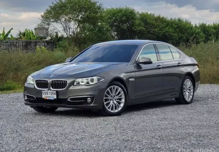 BMW 525d Luxury (F10) " LCI " Diesel รุ่นปรับโฉม ปี 2015 รถมือแรก ดูแลถึง เซอร์วิสศูนย์ไทยทุกระยะ