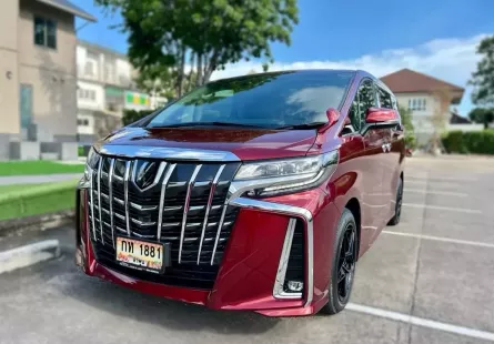 2023 Toyota ALPHARD 2.5 S C-Package รถตู้/MPV ฟรีดาวน์ รถบ้านมือเดียว ไมล์น้อย เจ้าของขายเอง 