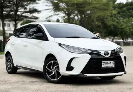 2021 Toyota YARIS 1.2 Sport รถเก๋ง 5 ประตู รถบ้านมือเดียว ไมล์น้อย เจ้าของขายเอง 