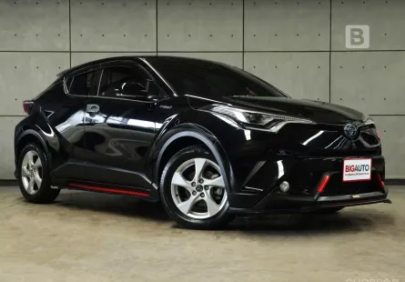 2019 Toyota C-HR 1.8 HV Hi SUV AT ไมล์แท้ 8 หมื่น TOPสุด ชุดแต่ง Faustino รอบคัน B1373