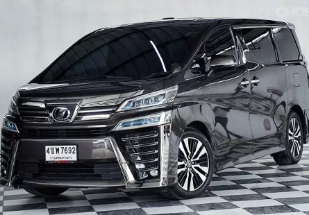 TOYOTA VELLFIRE 2.5 ZG EDITION เกียร์ออโต้ ปี 2019