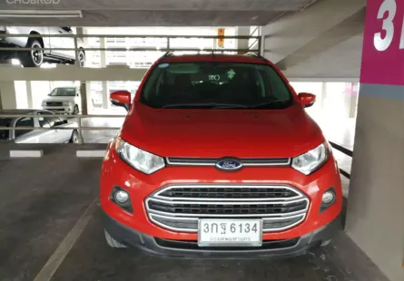 Ford Ecosport Trend 2014 ส้ม มือเดียว ไม่เคยชน แอร์ใหม่ เกียร์ใหม่ ประกัน 2+