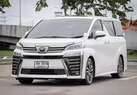 2022 Toyota VELLFIRE 2.5 Z G EDITION รถตู้/MPV รถบ้านมือเดียว ไมล์น้อย เจ้าของขายเอง 