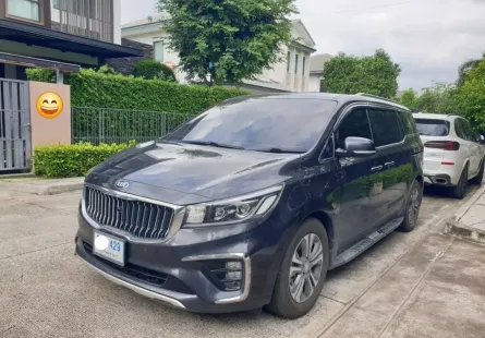 2019 Kia Grand Carnival 2.2 SXL mpv ฟรีดาวน์ รถบ้านมือเดียว ไมล์น้อย มีวารันตี  2 ปี 