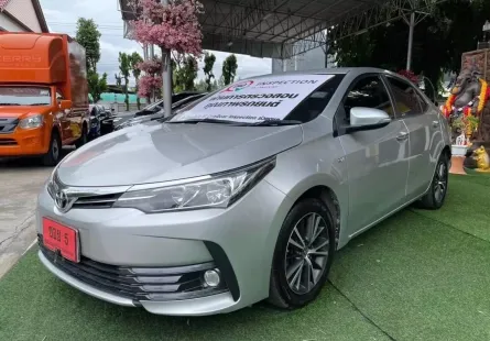 2018 Toyota Corolla Altis 1.6 G รถเก๋ง 4 ประตู ออกรถ 0 บาท