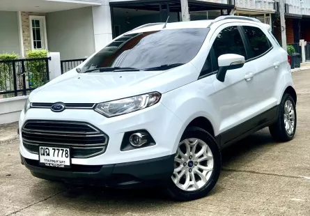 Ford Ecosport 1.5 Titanium  : เบนซิน : ออโต้ สี: ขาว ปี: 2016  