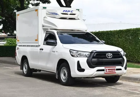 Toyota Revo 2.4 (2024 ) SINGLE Entry กระบะติดหลังคาใส่เครื่องทำความเย็นความสูง 1.60 เมตร