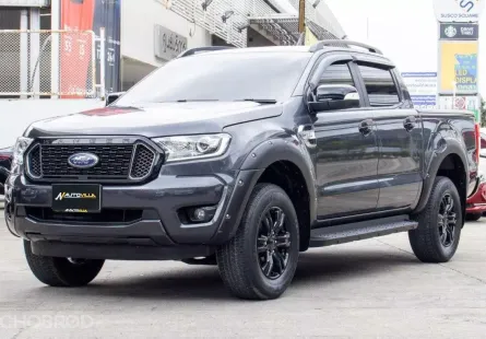 2022 Ford Ranger Doublecab HiRider 2.2 XLT A/T สีเทาสวยหรูมาก ฟังก์ชั่นจัดเต็ม กระบะพันธ์แกร่ง