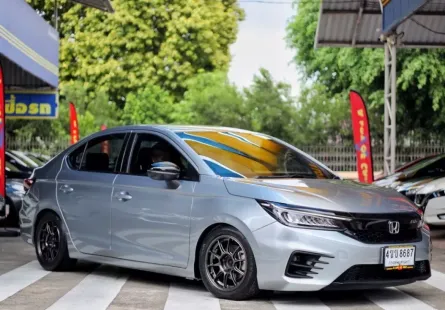 Honda City 1.0 Turbo RS ปี2021 ทรงดี มิติได้ สภาพใหม่กริ๊ป ไม่เคยเฉี่ยวชน ไม่เคยทำสี