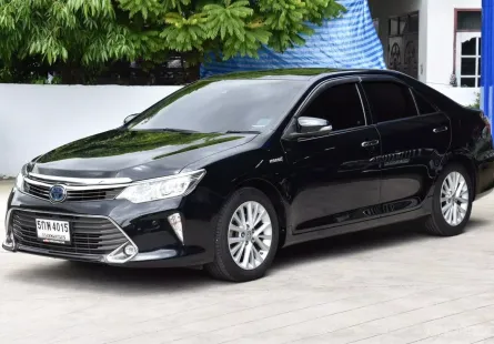 Toyota Camry 2.5 Hybird Premium ปี 2017 เคลมแบตแล้ว ไม่มีอุบัติเหตุ ตรวจสอบได้ ไมล์แท้ เช็คศูนย์