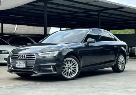 2019 Audi A4 B9 2.0 TFSI S line รถมือเดียว ไมล์น้อย 65,000 กม. ไม่มีชน