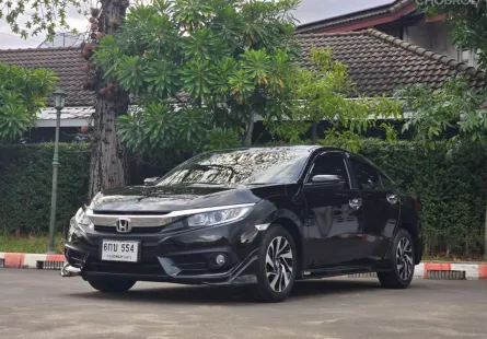 2017 Honda CIVIC 1.8 EL i-VTEC รถเก๋ง 4 ประตู รถบ้านแท้