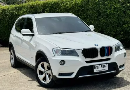 2014 BMW X3 2.0 xDrive20i SUV รถบ้านมือเดียว ไมล์น้อย รถท่านฑูต นำเข้า 