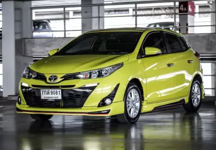 2018 Toyota YARIS 1.2 G รถเก๋ง 5 ประตู รถบ้านมือเดียวไมล์แท้ ออกรถ0บาท 