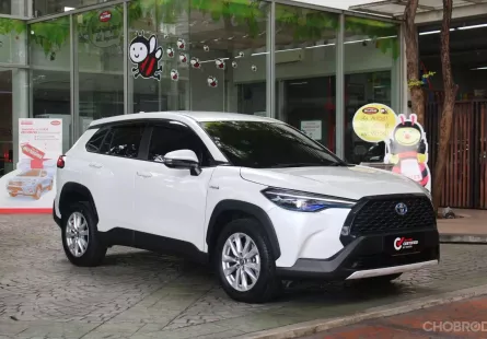 ขายรถ TOYOTA Corolla Cross 1.8 HEV Smart AUTO ขาว ปี 2023