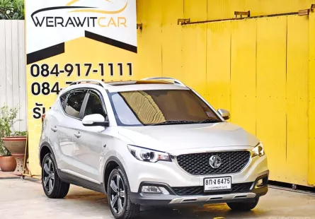 MG ZS 1.5 X ตัว TOP หลังคา Sunroof เกียร์ Auto ปี 2019 รถสวย สภาพป้ายแดง