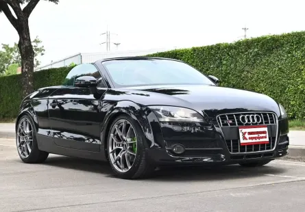 Audi TT 2.0 TFSI Convertible 2010 รถ บ้านมือเดียวออกศูนย์ใช้งานน้อยไมล์ 5 หมื่นกว่าโล 