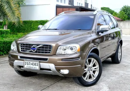 Volvo #XC90 D5 2.4 ปี 2007  เกียร์ออโต้ เครื่องยนต์ดีเซล สีน้ำตาล ไมล์แท้ 170,000 km.