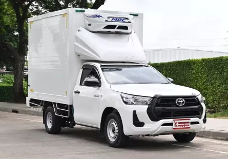 Toyota Hilux Revo 2.4 SINGLE Entry 2022 กระบะตู้เย็น MPC ตู้รุ่นใหม่พัดลม 3 ตัว ความสูง 1.80 เมตร